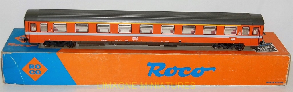 Voitures voyageurs - Roco - Voiture UIC Y 1ère classe SNCF HO 1/87